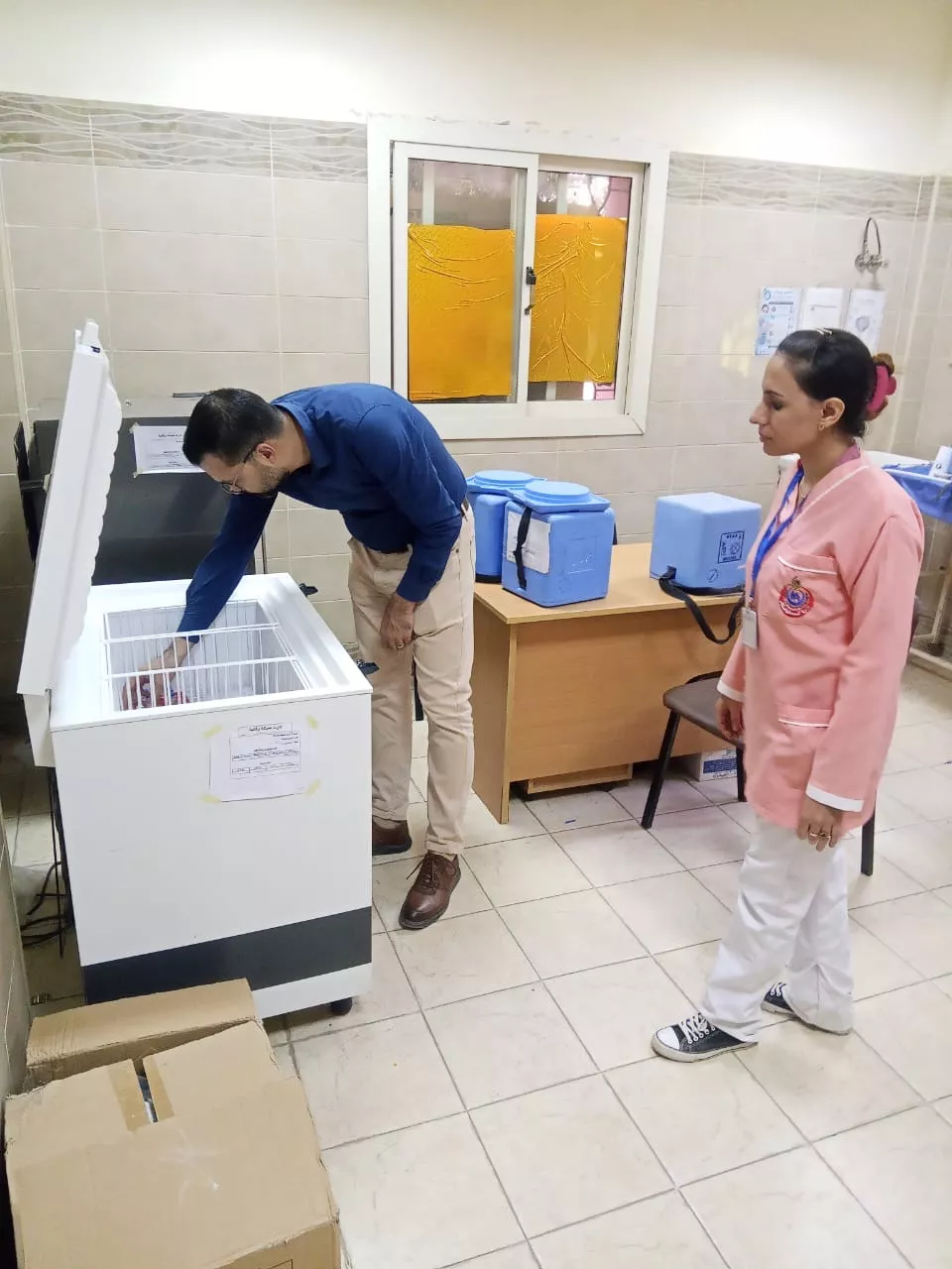 تفتيش كامل على مستوى الخدمة داخل المستشفى