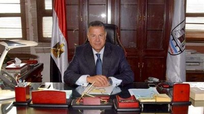 محافظ بني سويف يستعرض جهود الطب البيطري
