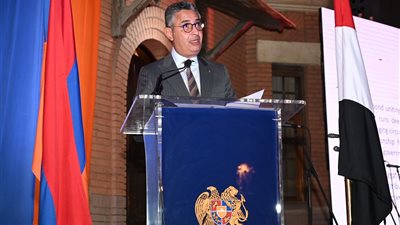 وزير التموين يشارك في احتفال أرمينيا بذكرى الاستقلال