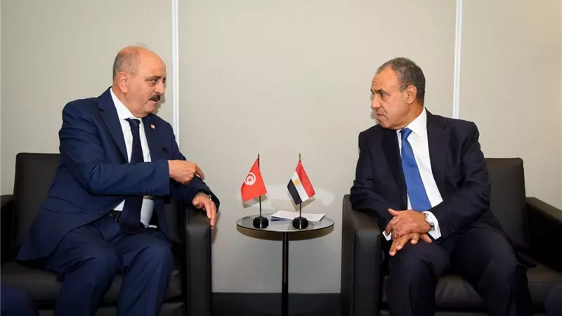 وزير الخارجية يبحث مع نظيره التونسي تعزيز العلاقات والتنسيق بشأن أزمات المنطقة