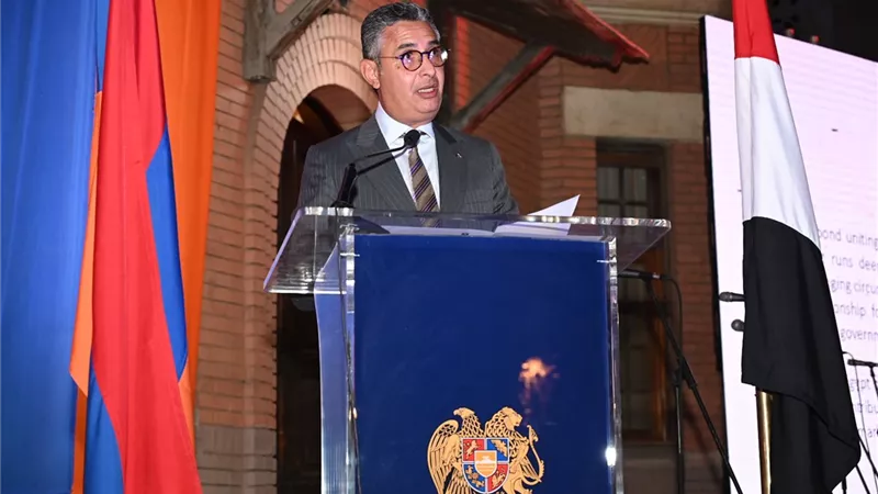 وزير التموين يشارك في احتفال أرمينيا بذكرى الاستقلال