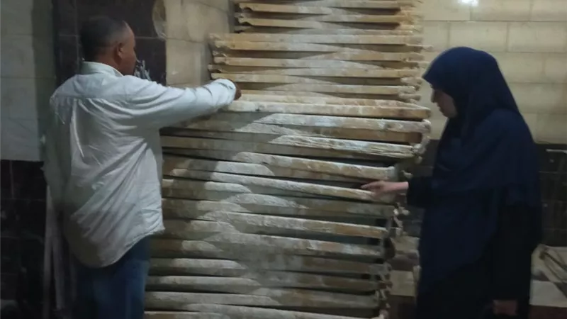 حملات تموينية مكثفة على مخابز المنوفية 