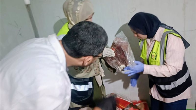 خلال عمليات التفتيش