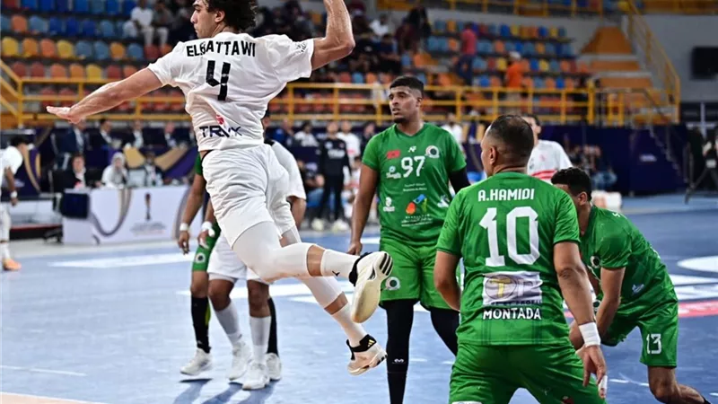 الزمالك يكتسح منتدى درب السلطان 42-17 ويضرب موعدا مع برشلونة في مونديال اليد