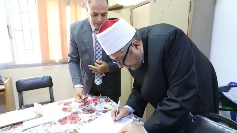 الشيخ أيمن عبد الغني يشهد عمومية «صندوق التكافل الاجتماعي» بالأزهر ويدلي بصوته ويتفقد لجان الانتخابات