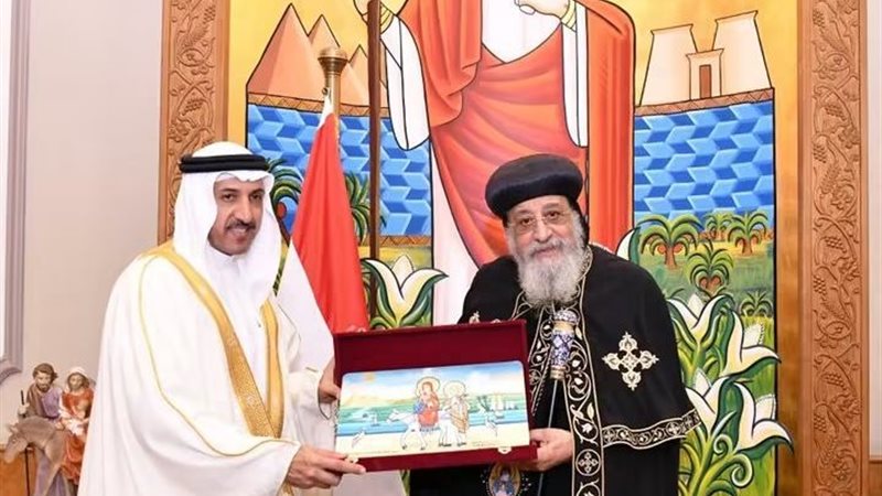 البابا تواضروس يستقبل