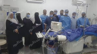 شكراً أبطال مستشفى أشمون.. 25 حالة قسطرة قلبية في ملحمة طبية بـ«يوم في حب مصر»