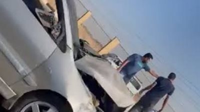 ارتفع حصيلة مصابي حادث الطريق السياحي بالهرم الي 25 مصابا