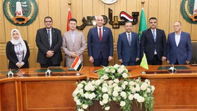 محافظ المنوفية ورئيس جامعة مدينة السادات يوقعان بروتوكولي تعاون لتعزيز التكامل المؤسسي