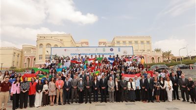الجامعة البريطانية تواصل فعاليات أسبوع البرنامج الدولي لمحاكاة قمة المناخ 
