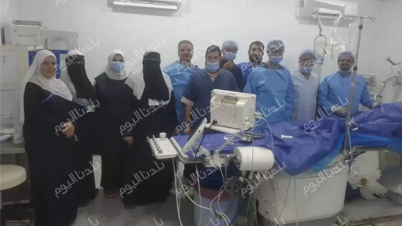 شكراً أبطال مستشفى أشمون.. 25 حالة قسطرة قلبية في ملحمة طبية بـ«يوم في حب مصر»