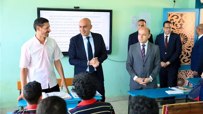 وزير التعليم ومحافظ الغربية يتفقدان عددًا من المدارس لمتابعة انتظام العملية التعليمية