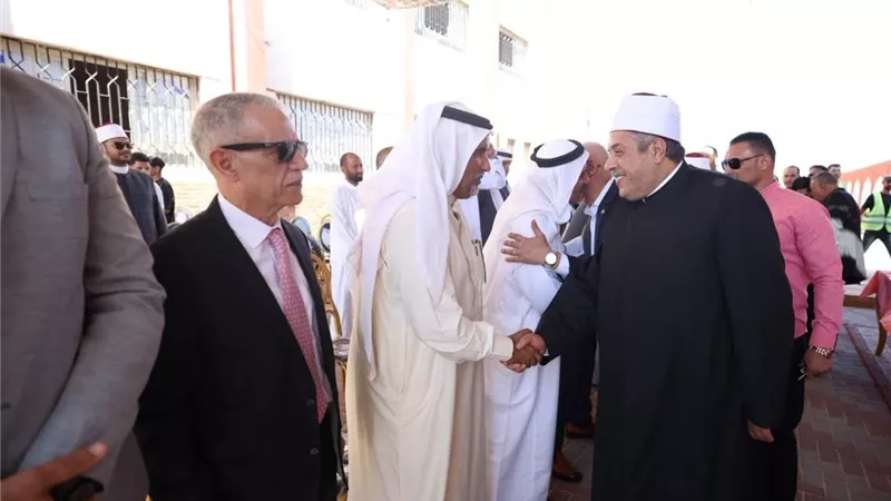الشيخ أيمن عبدالغني ومحافظ شمال سيناء يفتتحان مجمعين أزهريين بتكلفة 143 مليون جنيه