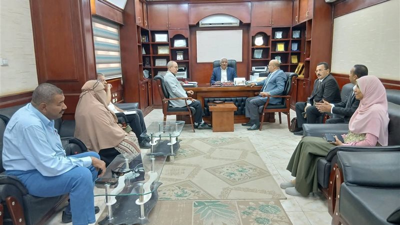 لقاء مسئولى التضامن وهيئة البريد