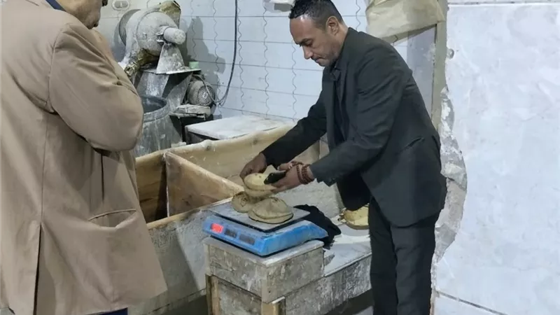حملات مكثفة على المخابز البلدية بالمنوفية.. تفاصيل