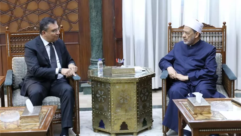 شيخ الأزهر يستقبل رئيس اتحاد إذاعات الدول الإسلامية