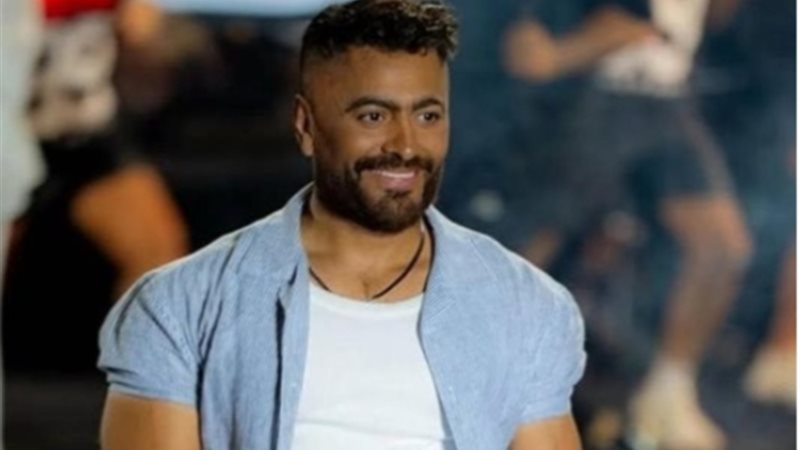 تامر حسني يلتقي