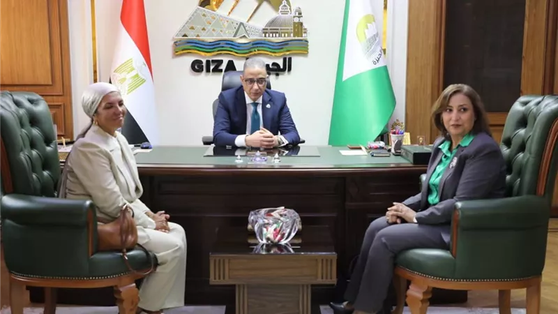 محافظ الجيزة يلتقي اللجنة الطبية العليا بمجلس الوزراء