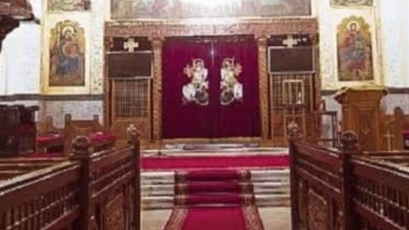  أمن الجيزة يضبط المتهم بإشعال النيران داخل كنيسة بالجيزة
