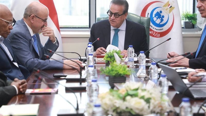 وزير الصحة يستقبل وفدًا من منظمة الصحة العالمية