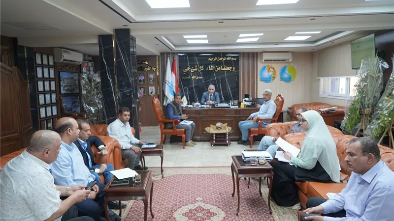  مياه سوهاج والهيئة القومية تبحثان حسم ملاحظات المشروعات الجديدة تمهيدًا لدخولها الخدمة