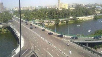 فتح كوبرى 15 مايو، بعد انتهاء أعمال إصلاح فواصل