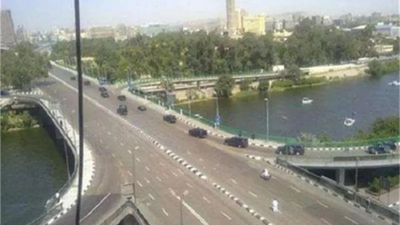 فتح كوبرى 15 مايو، بعد انتهاء أعمال إصلاح فواصل