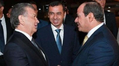 بدء فعاليات القمة ”المصرية - الأوزبكستانية”