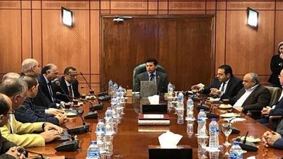 وزير الرياضة يلتقي اللجنة المنظمة لبطولة البحر المتوسط لكرة اليد