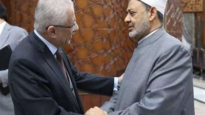 شيخ الأزهر يستقبل وزير التربية والتعليم
