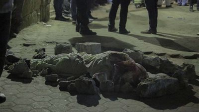 أول صور لجثمان إرهابي الدرب الأحمر