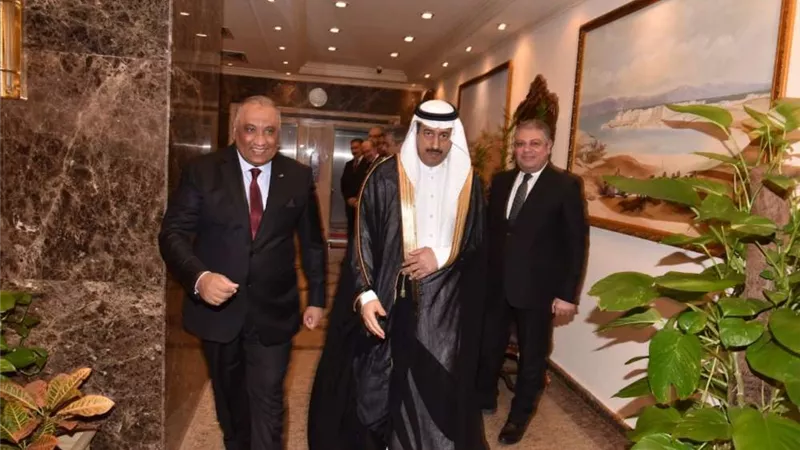 اللواء شريف سيف الدين يستقبل رئيس الهيئة الوطنية لمكافحة الفساد السعودية