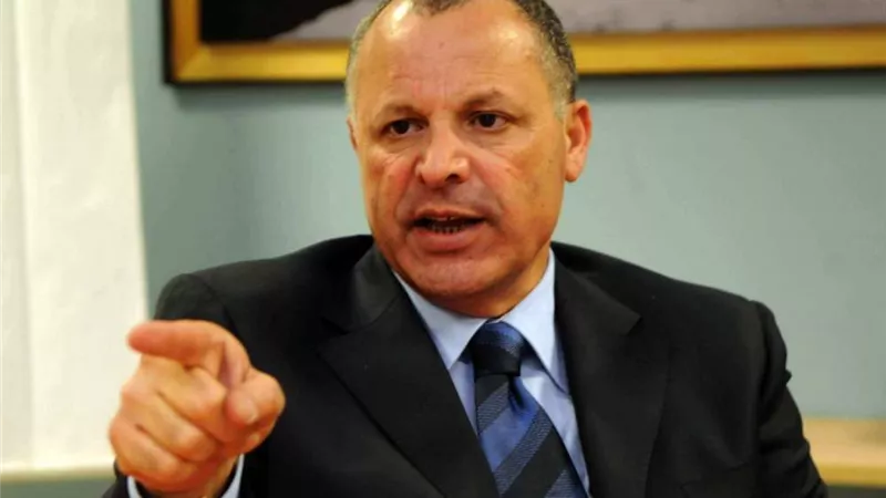 هاني أبو ريدة يستقبل رئيس الاتحاد الإفريقي بالجبلاية