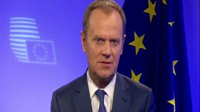 رئيس المجلس الأوروبي يصل 