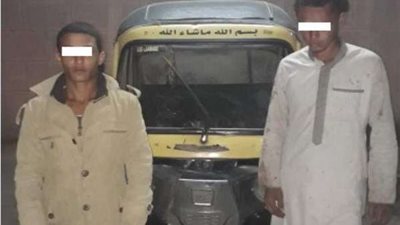 القبض على عصابة سرقة التكاتك بشبرا الخيمة