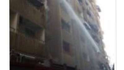 تفحم 3 أطفال فى حريق التهم شقة بالبساتين