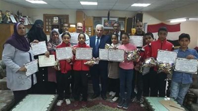 تكريم الفائزين باللياقة البدنية على مستوى الجمهورية بالبحيرة