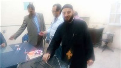القس يعقوب عزمى دلي بصوته الانتخابي
