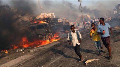 مقتل 5 واصابة أخرين بانفجار بالمركز التجارى للعاصمة الصومالية مقديشو