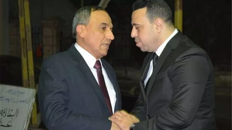 نقيب الصحفيين وأحمد شوبير في عزاء والد الصحفى أحمد البتشا