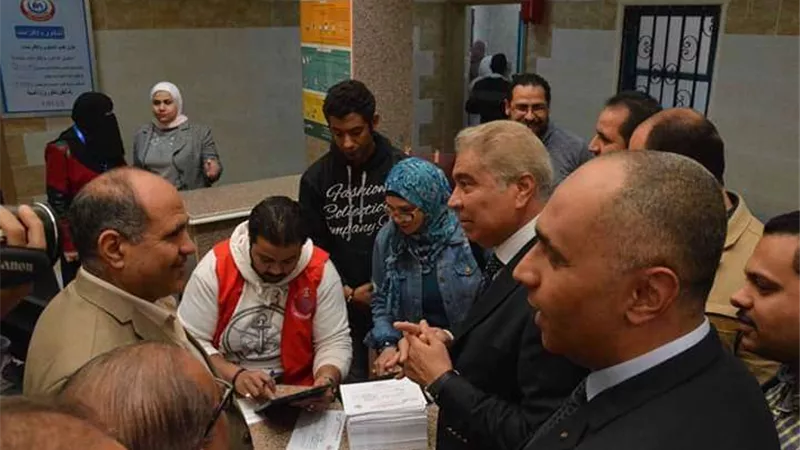توقيع الكشف الطبي علي 115 ألف مواطن بمبادرة  