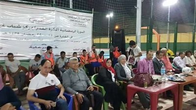 انطلاق فعاليات الدورة الرمضانية لكرة القدم بمركز شباب حلوان