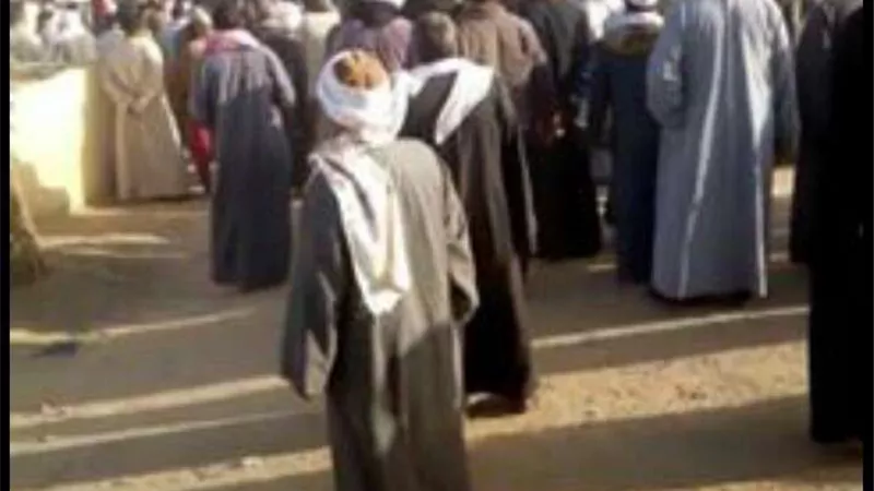 المئات يشيعون شهيد القوات المسلحة بمسقط رأسه شمال بني سويف