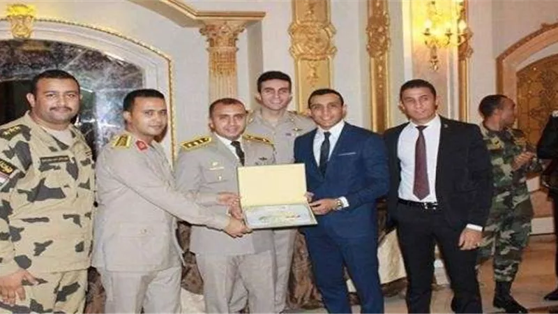 ”105 حربية” تنظم حفل تكريم لأسر شهداء الدفعة (صور)