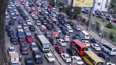 كثافات مرورية بجميع شوارع ومحاور «القاهرة والجيزة»