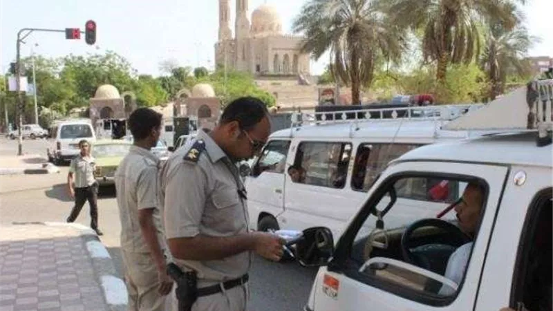 ضبط 1330 مخالفة متنوعة في حملة مرورية بالمنوفية