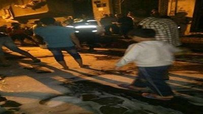 التفاصيل الكاملة لحريق محل البويات بأرض اللواء (صور)
