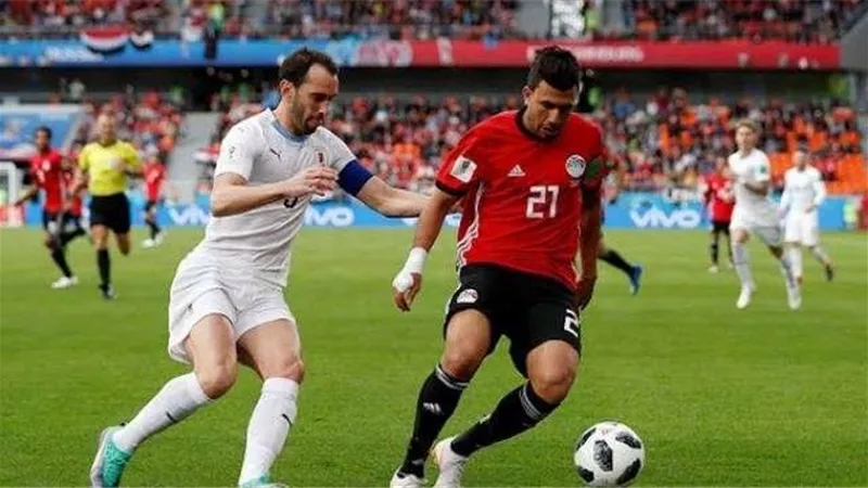 استحواذ سلبي للفراعنة أول 30 دقيقة أمام أوروجواي