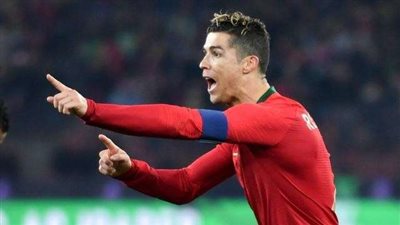 رونالدو يتقدم للبرتغال على المغرب في الشوط الأول