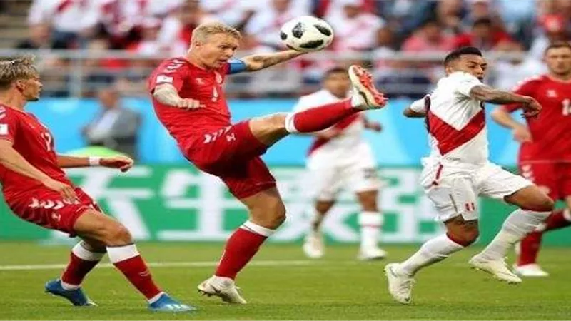 التعادل ينهي الشوط الأول بين الدنمارك واستراليا